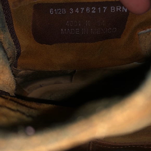 Frye bootie cognac 6.5 VINTAGE - Picture 6 of 6